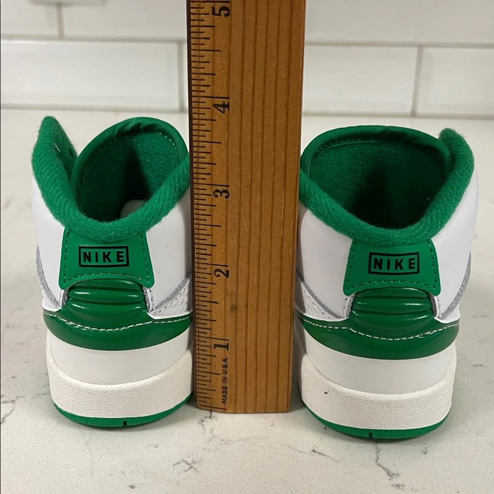 2023 Air Jordan 2 Retro TD 'Lucky Green' DQ8563 103 Size 7C
